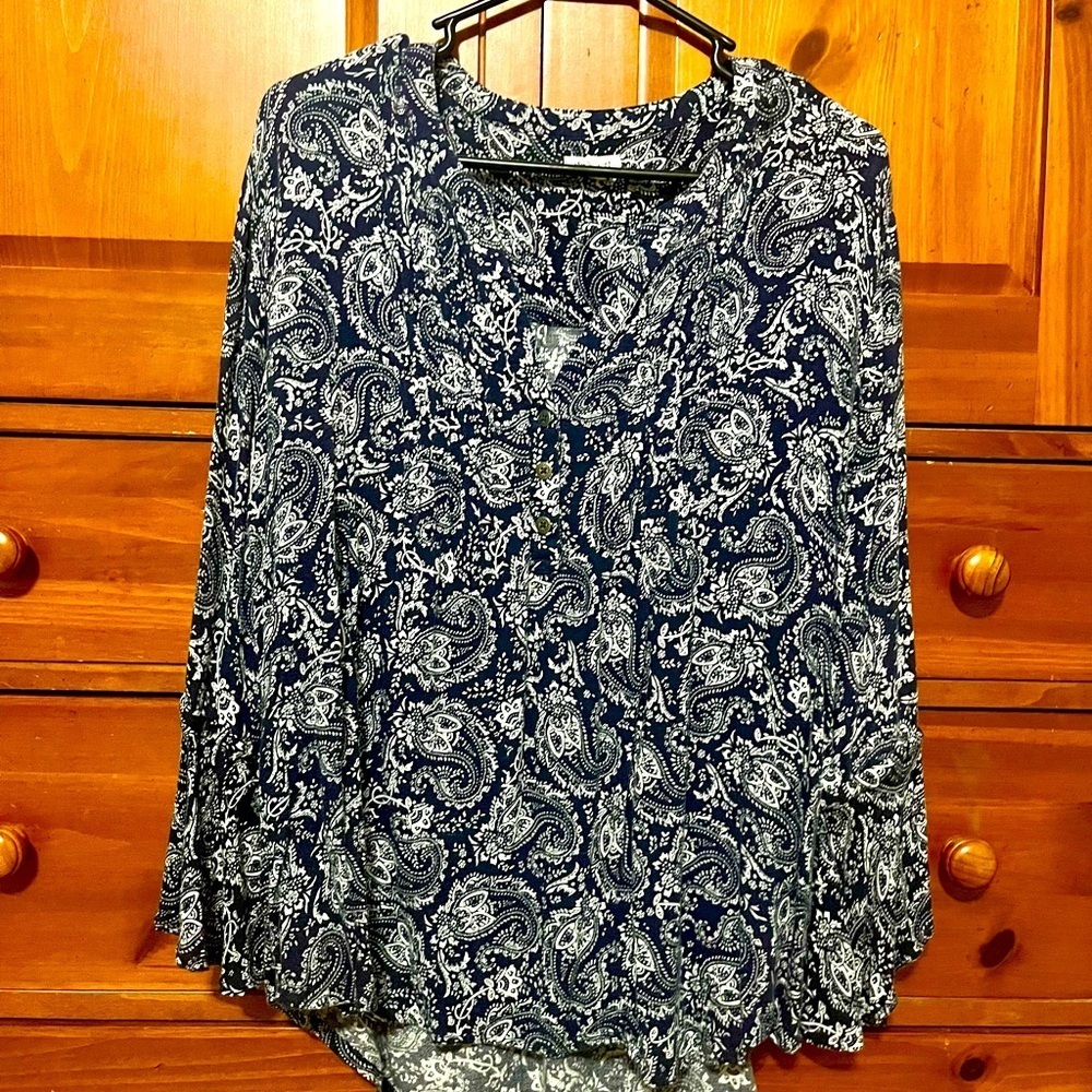 Women’s Westport Paisley Print Top - XL